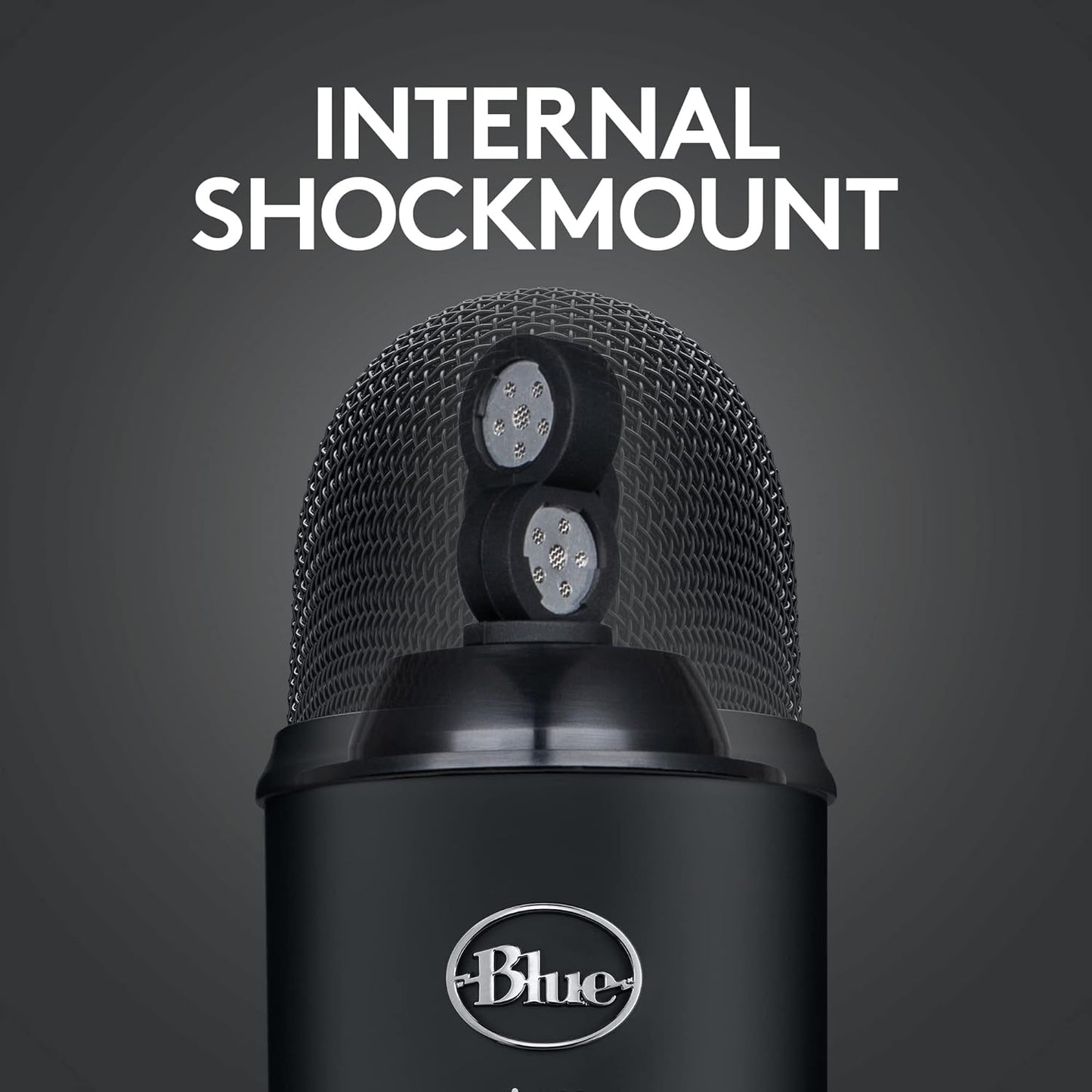 2026 Logitech for Creators Microphone USB Blue Yeti (Noir)