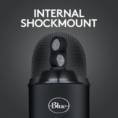 2026 Logitech for Creators Microphone USB Blue Yeti (Noir)