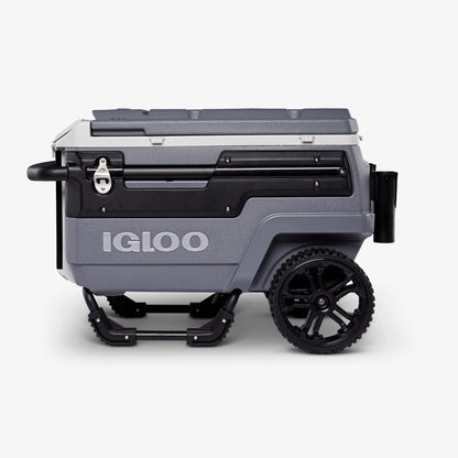2026 Glacière Trailmate® Journey 70 Qt – Grand Modèle Tout-Terrain avec Roues Lisses, Poignée Télescopique et Isolation THERMECOOL™