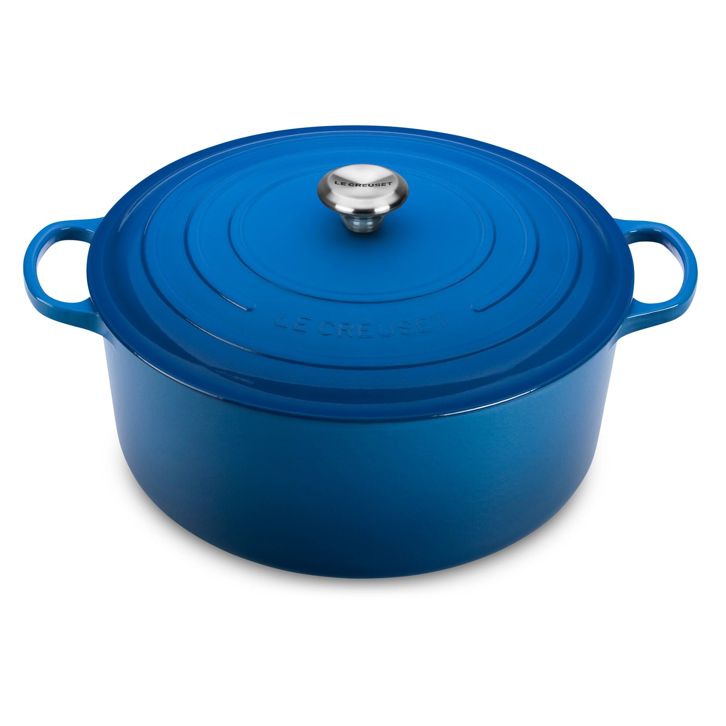 2026 Le Creuset Signature Cocotte Ronde en Fonte Émaillée 13,25 Quart – Couleur Marseille