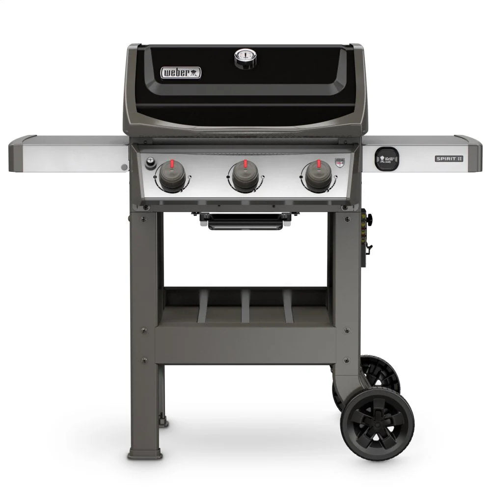 2026 Weber Spirit II E-310 Barbecue à Gaz Noir