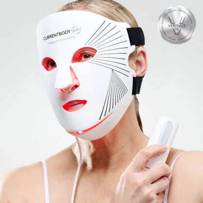 2026 CurrentBody Skin LED Red – Masque Visage Anti-Âge Rouge & Infrarouge 2 Longueurs d’Onde – Édition Limitée