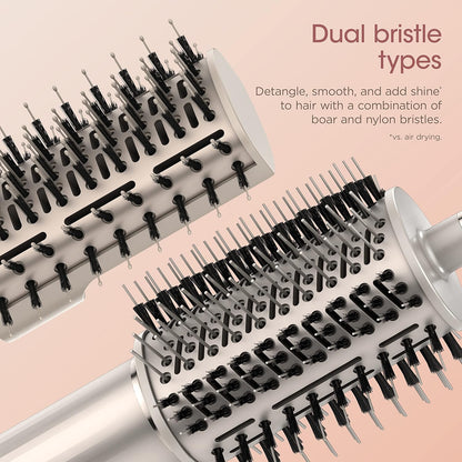 2026 Système de coiffage et de séchage Shark HD430 FlexStyle, sèche-cheveux brosse puissant et multi-styler avec boucleurs Auto-Wrap, brosse plate, brosse ovale et embout concentrateur, coloris Stone