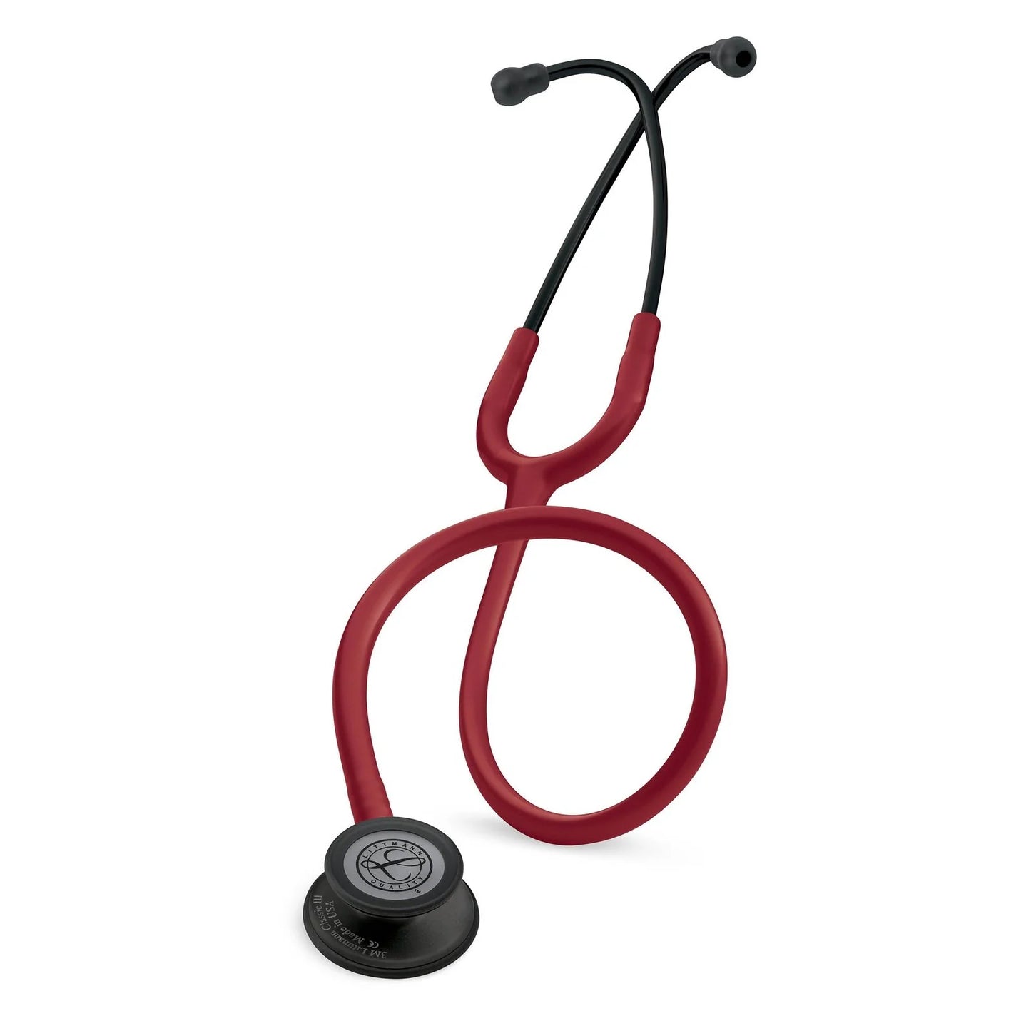 2026 Stéthoscope Littmann Classic III Monitoring : Noir et Bourgogne 5868