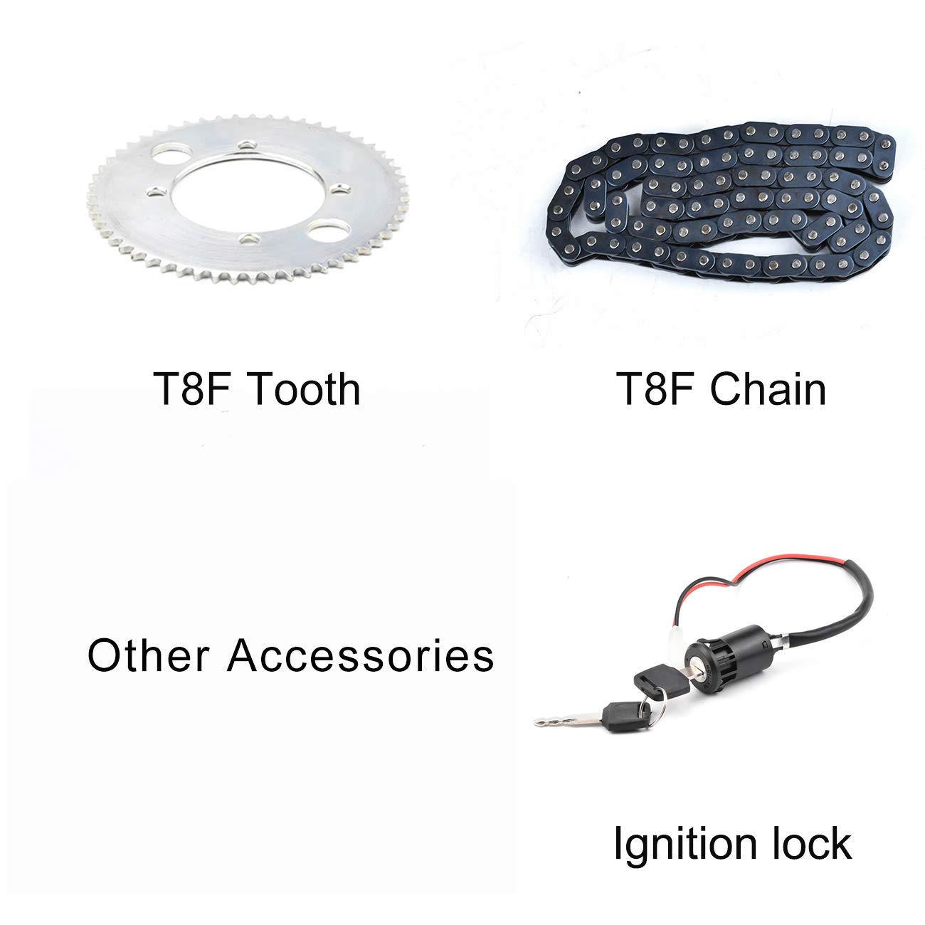 Kit moteur brushless 2026 72V 3000W avec contrôleur 24 MOSFET 50A et accélérateur pour scooter électrique, moteur de vélo électrique, kit de conversion de pièces DIY pour moto (6 pièces en 1 et moteur avec pied)