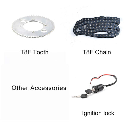 Kit moteur brushless 2026 72V 3000W avec contrôleur 24 MOSFET 50A et accélérateur pour scooter électrique, moteur de vélo électrique, kit de conversion de pièces DIY pour moto (6 pièces en 1 et moteur avec pied)