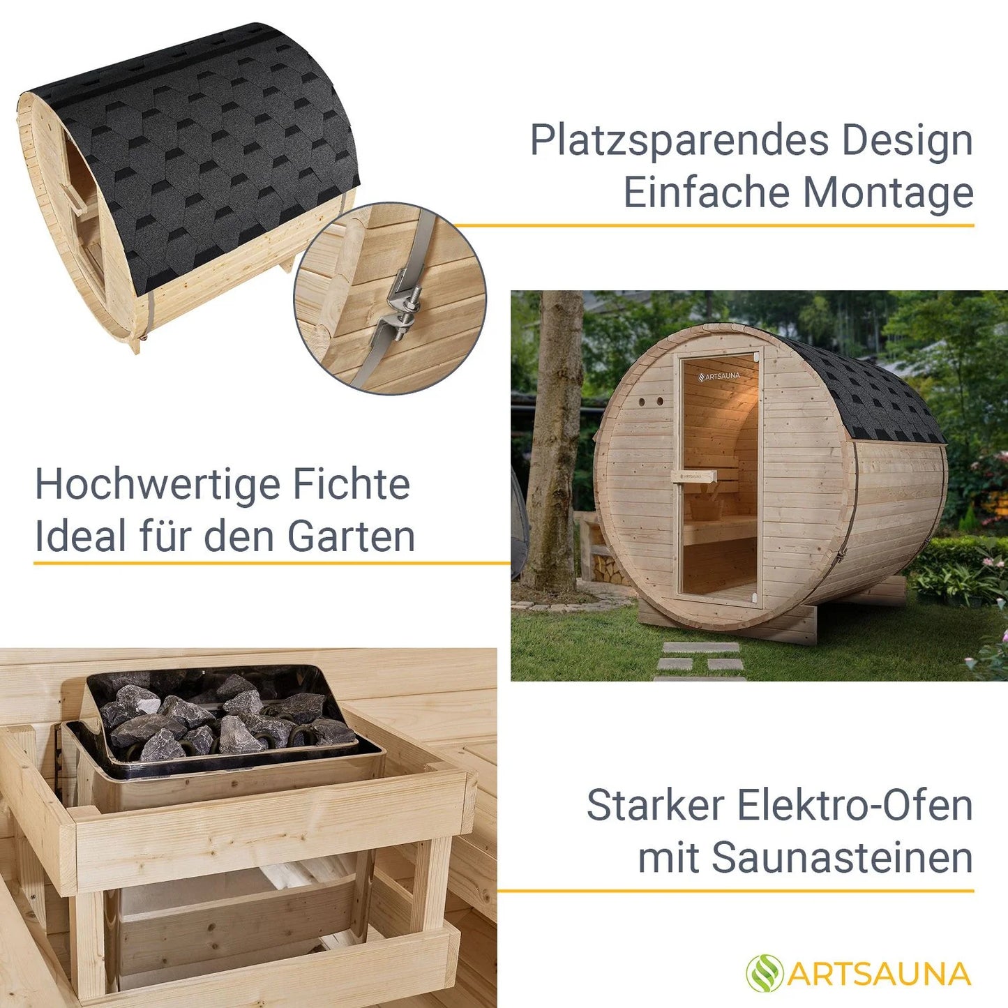 Sauna tonneau 2026 au Spitzberg avec four à sauna