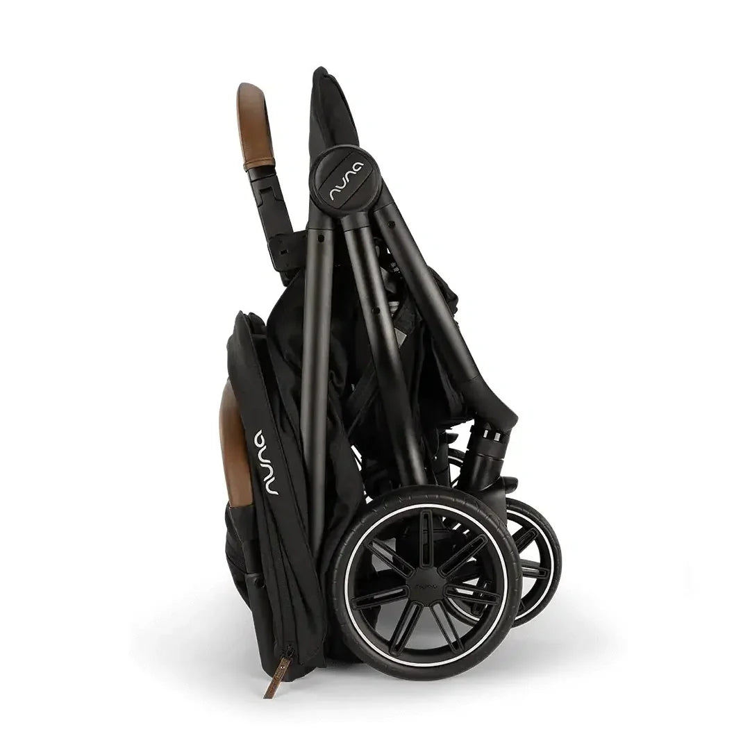 Poussette double Nuna TRVL dubl 2026 – Caviar | Poussette double légère dès la naissance, compatible avec les sièges auto pour bébé PIPA™