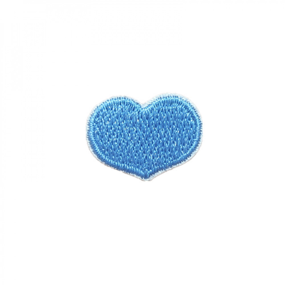 colorful spring heart embroidered patches iron on