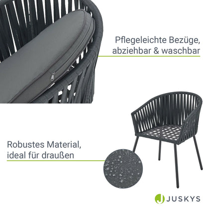Ensemble de 2 chaises en corde 2026