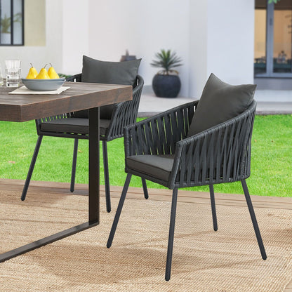 Ensemble de 2 chaises en corde 2026