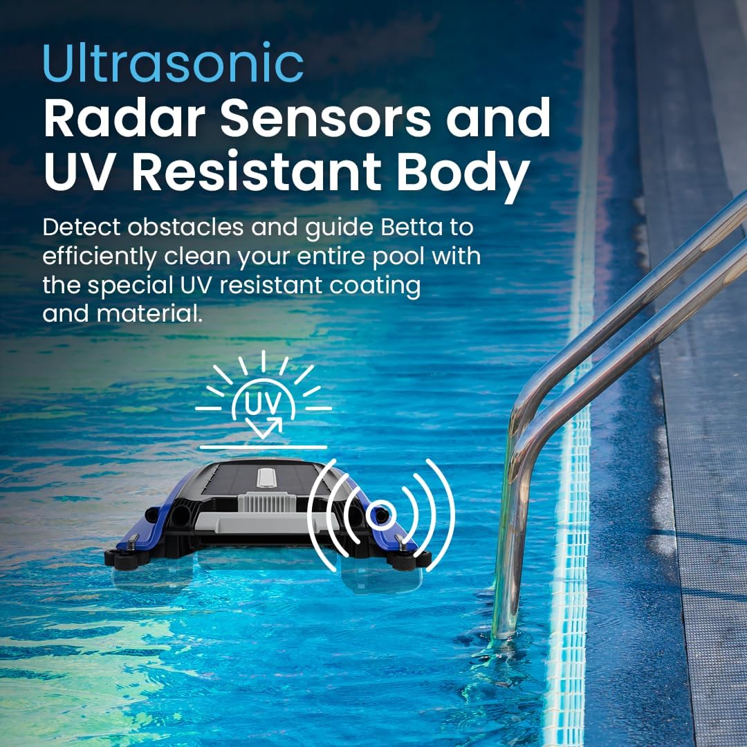 Nettoyeur de skimmer robotisé automatique à énergie solaire 2026 pour piscines avec 30 heures de performance de nettoyage continue grâce à son fonctionnement sur batterie et à ses deux moteurs repensés, tolérants au sel et au chlore (blanc)