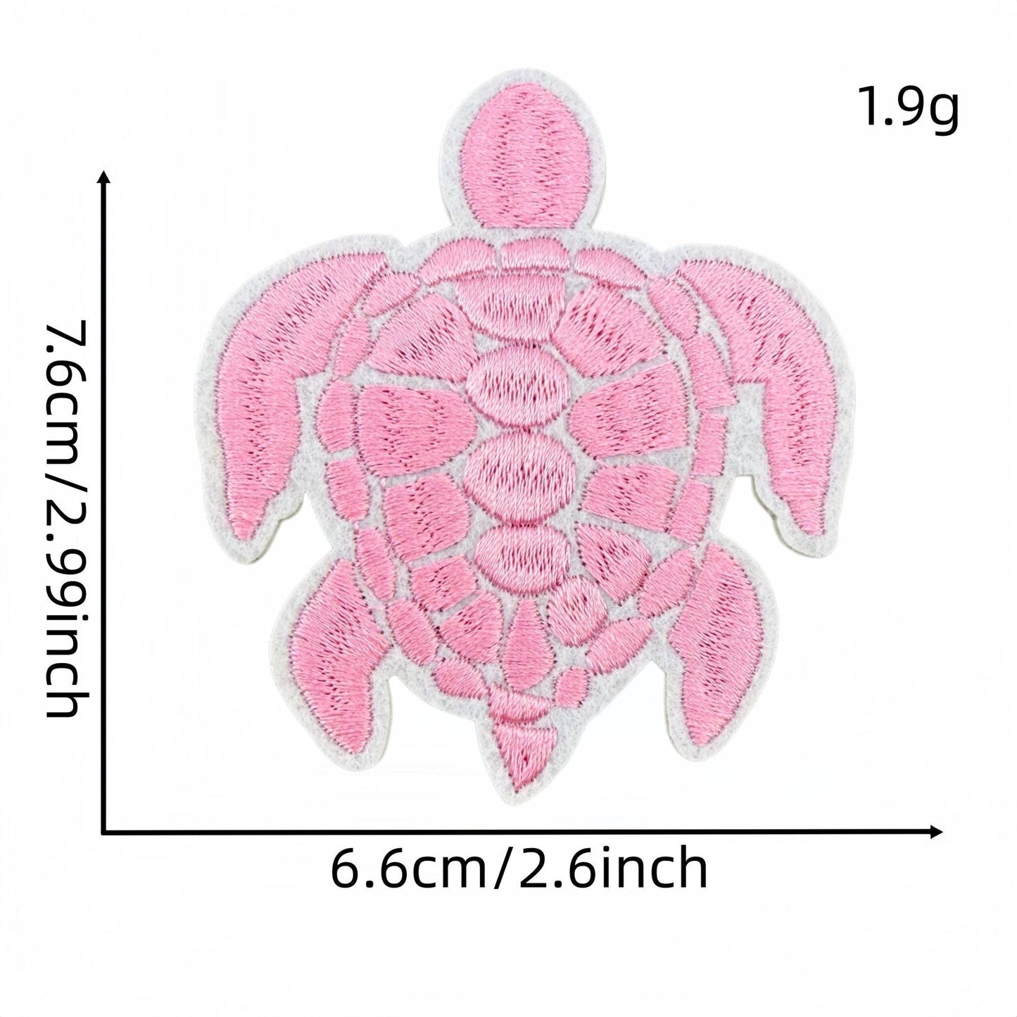 colorful sea turtle embroidered patches animal design iron on