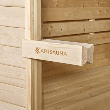 Sauna tonneau 2026 au Spitzberg avec four à sauna
