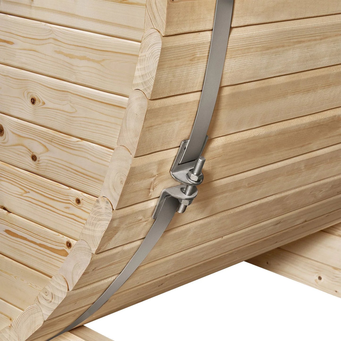 Sauna tonneau 2026 au Spitzberg avec four à sauna