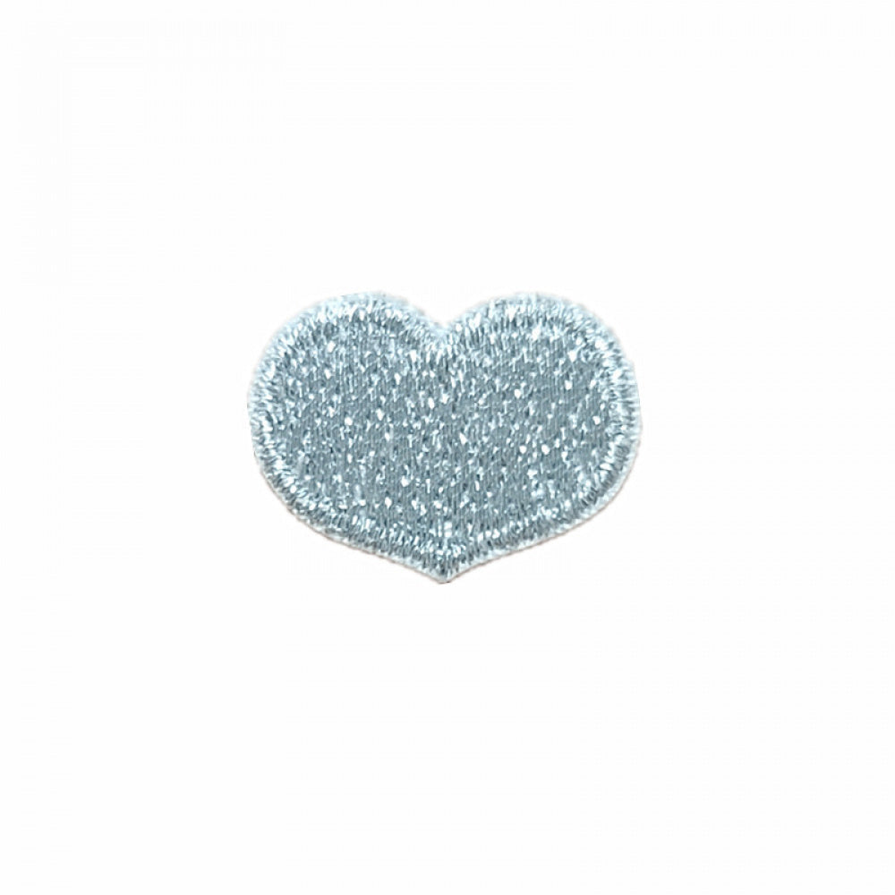 colorful spring heart embroidered patches iron on