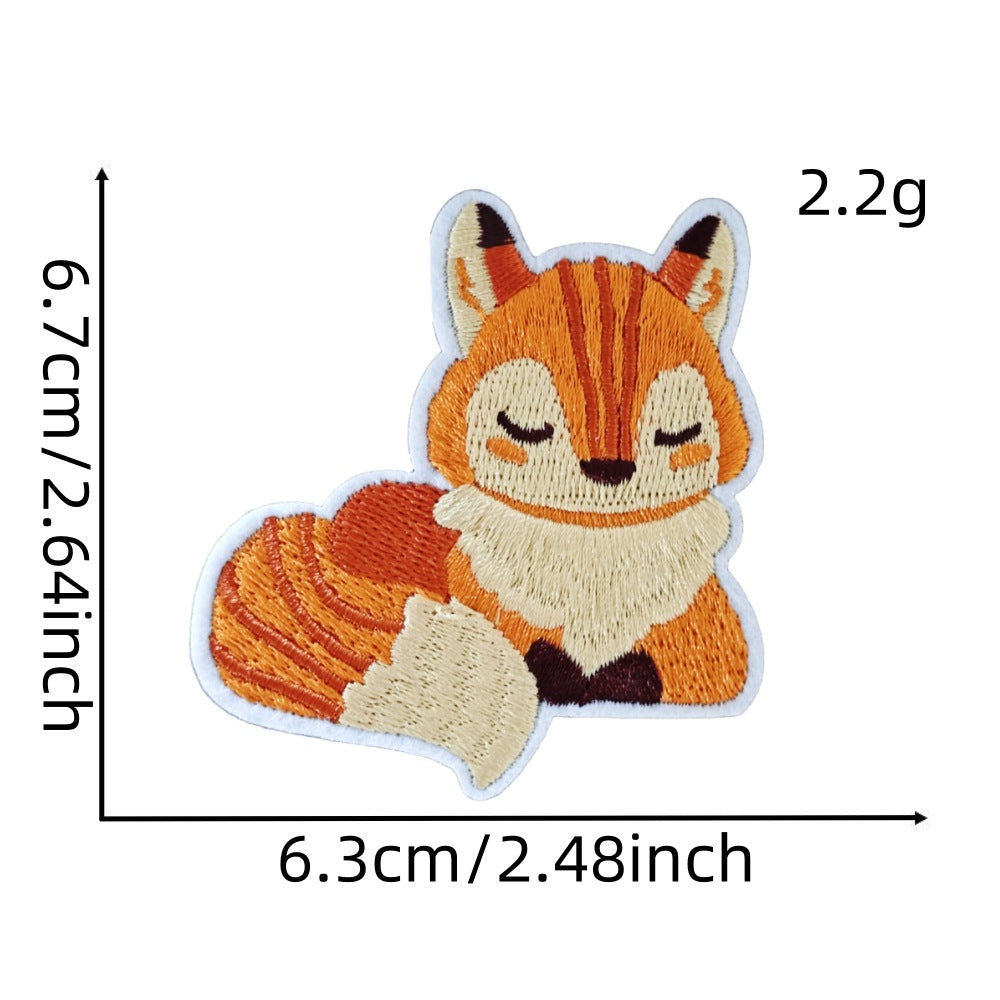 autumn harvest embroidered patches fall seasonal design iron on